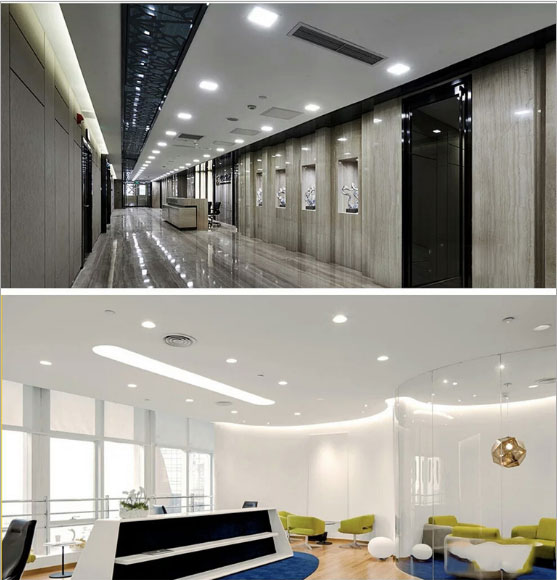 Đèn led âm trần
